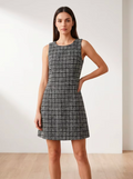 Dressy Woolen Short Sleeve Top