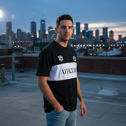 ATHI CLUB T-Shirt - Three-Quarter View