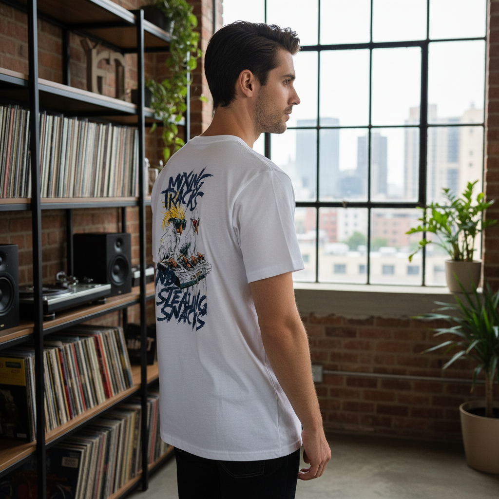 DJ T-Shirt - Side View